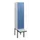 locker met bank,HxBxD 1950x400x815mm,1vak,vak B 400mm,cil.-slot