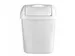 CMT Quartz Hygiënebak Afvalbakje 8 Liter Kunststof Wit