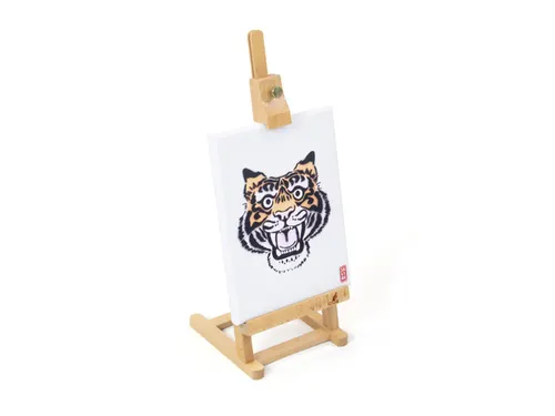 Tafelezel Kangaro klein beukenhout voor canvas tot 30cm