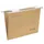 Hangmap Djois Economy recycled foolscap V-bodem bruin 25 stuks