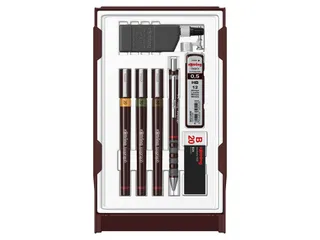Tekenset rOtring Isograph college 0.2mm, 0.3mm en 0.5mm set à 3 stuks - 2