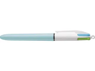 Colours Fun 4-kleurenbalpen pastel lichaam pastelblauw - 4