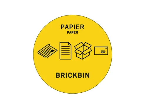 Forex Afvalstroomplaatje Papier BE