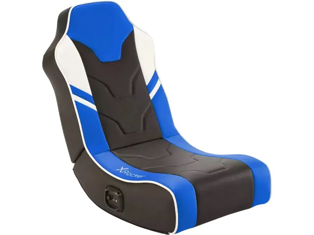 Xrocker Shadow Floor Gaming stoel blauw 5121801 PU leer 80kg