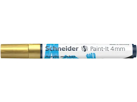 Acrylmarker Schneider Paint-It 320 4mm goud