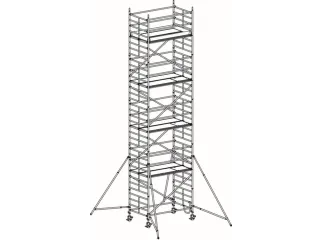 rolsteiger,reik H 10,4m,steiger H 9,64m,4platform(s),m. luik - 1