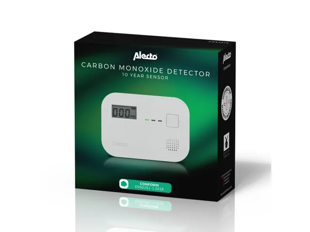 Koolmonoxidemelder Alecto 10 jaar sensor wit