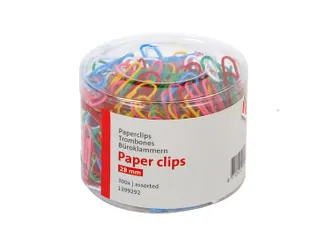 Paperclip Quantore 28mm 300 stuks assorti - 1