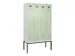 locker voor scheiding van kleding,HxBxD 2120x1200x500mm,4vak