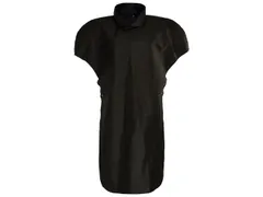 Tranemo 5573 lasponcho, zwart, per stuk