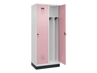 locker voor scheiding van kleding,HxBxD 1950x800x500mm,2vak - 1