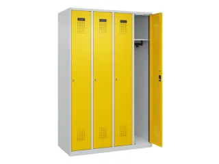 locker,HxBxD 1850x1200x500mm,4vak,vak B 300mm,cil.-slot - 2