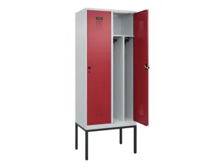 locker voor scheiding van kleding,HxBxD 2120x800x500mm,2vak - 1
