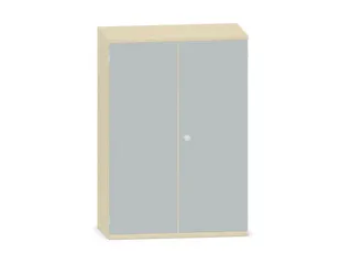 Kantoorkast 1150x800x430mm Decor Romp Esdoorn Decor Front Lichtgrijs - 1
