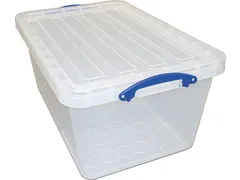 Opbergdoos 61 Liter Transparant Stapelbaar