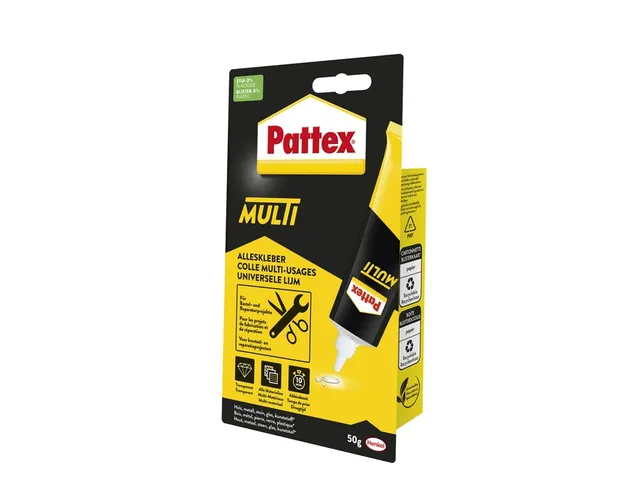 Alleslijm Pattex Multi tube 50gram op blister