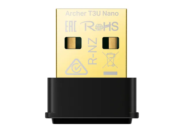 TP-Link Archer T3U Nano, Draadloos, USB, WLAN, Wi-Fi 5 (802.11ac), 126