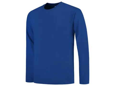 Tricorp TL190 101006 T-shirt met lange mouwen, koningsblauw, maat XS,