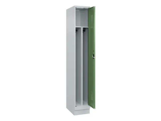locker voor scheiding van kleding,HxBxD 1950x300x500mm,1vak