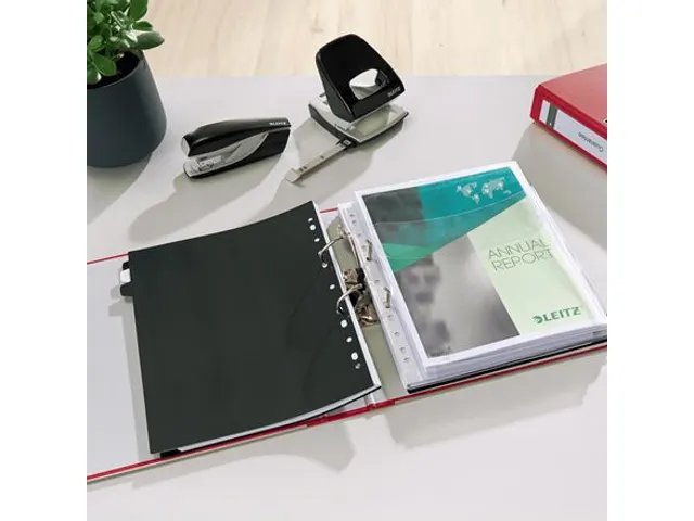 Ordner Leitz 1015 A4 50mm PP rood