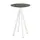 statafel,HxØ 1090x700mm,rond,4voeten wit,blad HPL Galaxy Marble