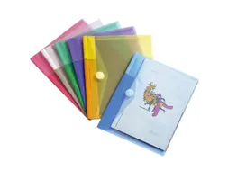 Enveloptas Djois Color Collection A4 horizontaal geperforeerd assorti