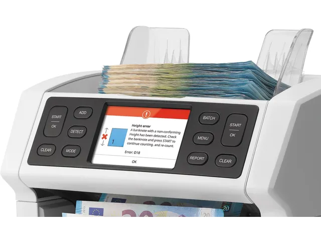 Safescan 2850 Biljet- Telmachine 3-voudige valsgelddetectie