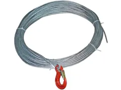 Kabel 20m Met Haak Voor Consolekabellier Trekbelasting 0.55t
