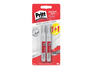 Correctiepen Pritt Fluid 8ml 2 stuks op blister - 1