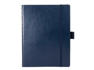 Notitieboek Multo Hannibal A5 kunstleder blauw - 1