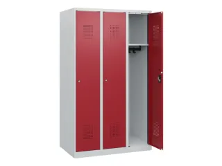 schoollocker,HxBxD 1530x900x500mm,3vak,vak B 300mm,cil.-slot - 1
