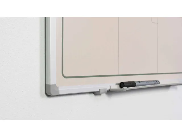 Maandplanner Elegance Engels softline profiel 8mm 90x120cm aluframe