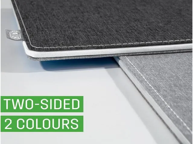 Bureauonderlegger EYE STYLE l.grijs-zwart 600x450x7mm