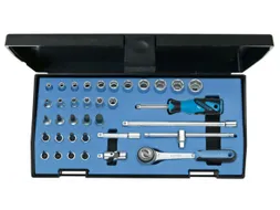 20 ITU-3 Dopsleutelset 1/4 inch 36-delig zeskant IN-TX-ITX