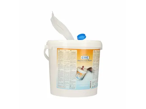 CMT Disinfection wipes wit XL 18x22cm 680 wipes emmer BE-NOTIF 14317