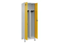 PBM-locker,HxBxD 1950x600x500mm,2vak,vak B 300mm,draaigrendel