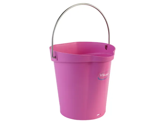 Hygiene 5688-1 emmer 6 liter roze maatverdeling en schenktuit