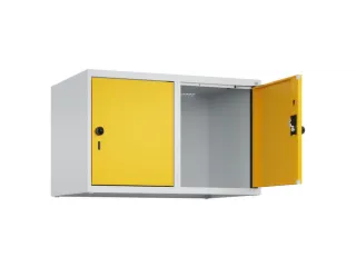 opzetkast,v. locker,2vak.,vak B 400mm,HxBxD 500x800x500mm,draaigrendel - 1