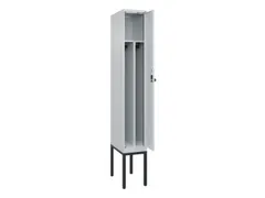 locker voor scheiding van kleding,HxBxD 2120x300x500mm,1vak