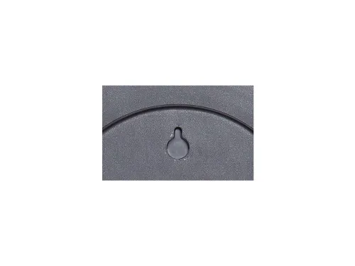 Wandklok MAUL Fly RC Ø305x45mm aluminium frame wit incl. batterij