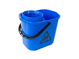 Mopemmer spaans Cleaninq met korf 12L blauw