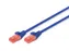 CAT 6 U-UTP patchkabel, PVC AWG 26/7 Lengte 5m Blauw