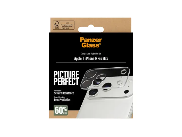 PanzerGlass PicturePerfect Camera Lens Protector iPhone 17 Pro Max,