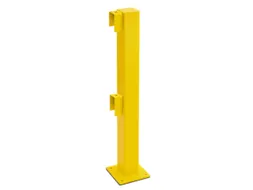 Begin-/Eindpaal Voor Beschermheksysteem Binnenshuis 1000x100x100mm