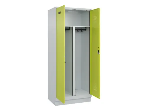 PBM-locker,HxBxD 1950x800x500mm,2vak,vak B 400mm,cil.-slot