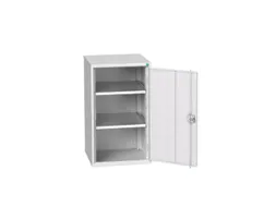 universele kast,HxBxD 900x525x550mm,2xStalen bodem,draaigrendelslot