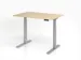 Av. régl. él. hauteur bureau assis/debout,HxlxP 640-1290x1200x800mm