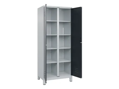 wasgoedverdeelkast,HxBxD 1950x800x500mm,vak B 400mm,cilinderslot