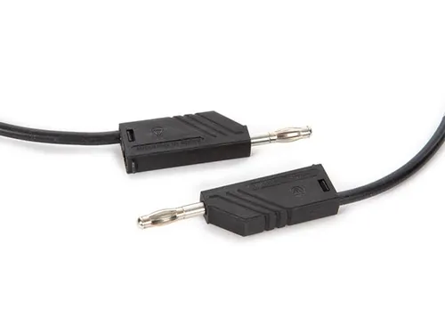 Meetsnoer 4mm 50cm / Zwart (MLN-SIL / 1)