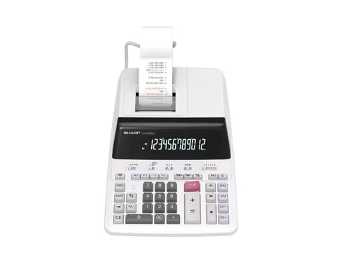 SHARP bureaurekenmachine CS-2635LW Wit